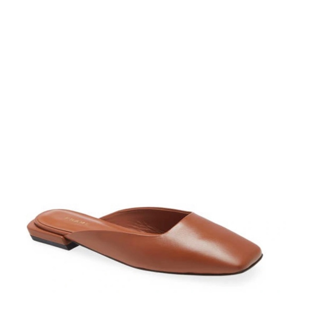 NWT Frame Le Town Leather Mule Tobacco Brown Size: 36 Never won Great for Summer - Picture 6 of 12